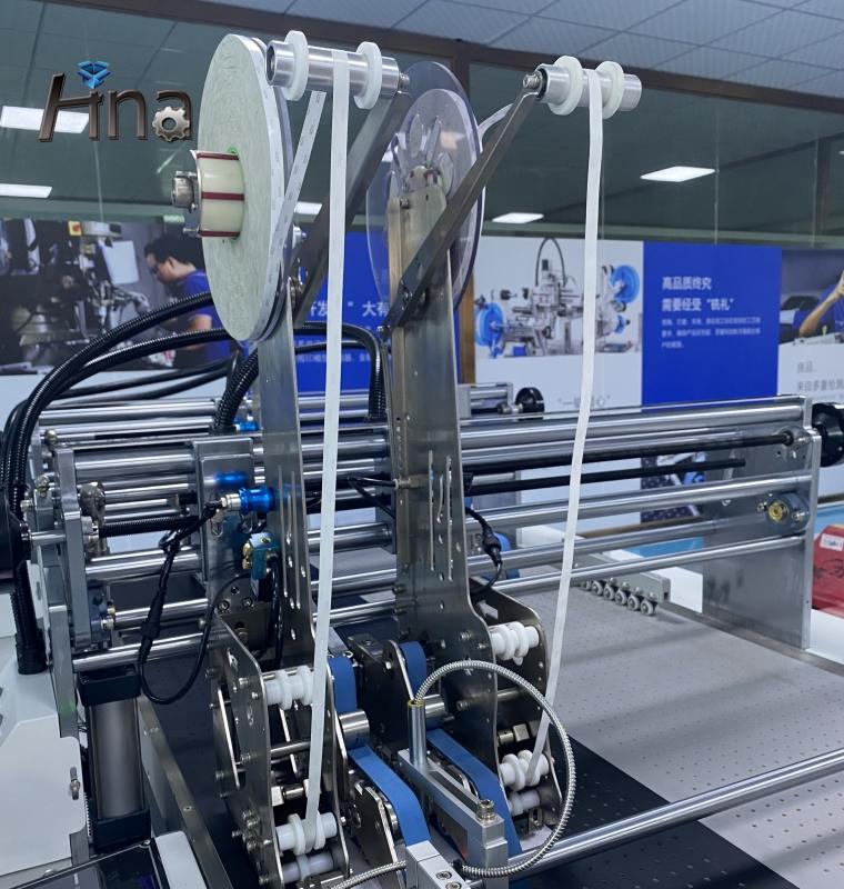 HN-90HCT Semi-automatic double-side adhesive tape pasting machine