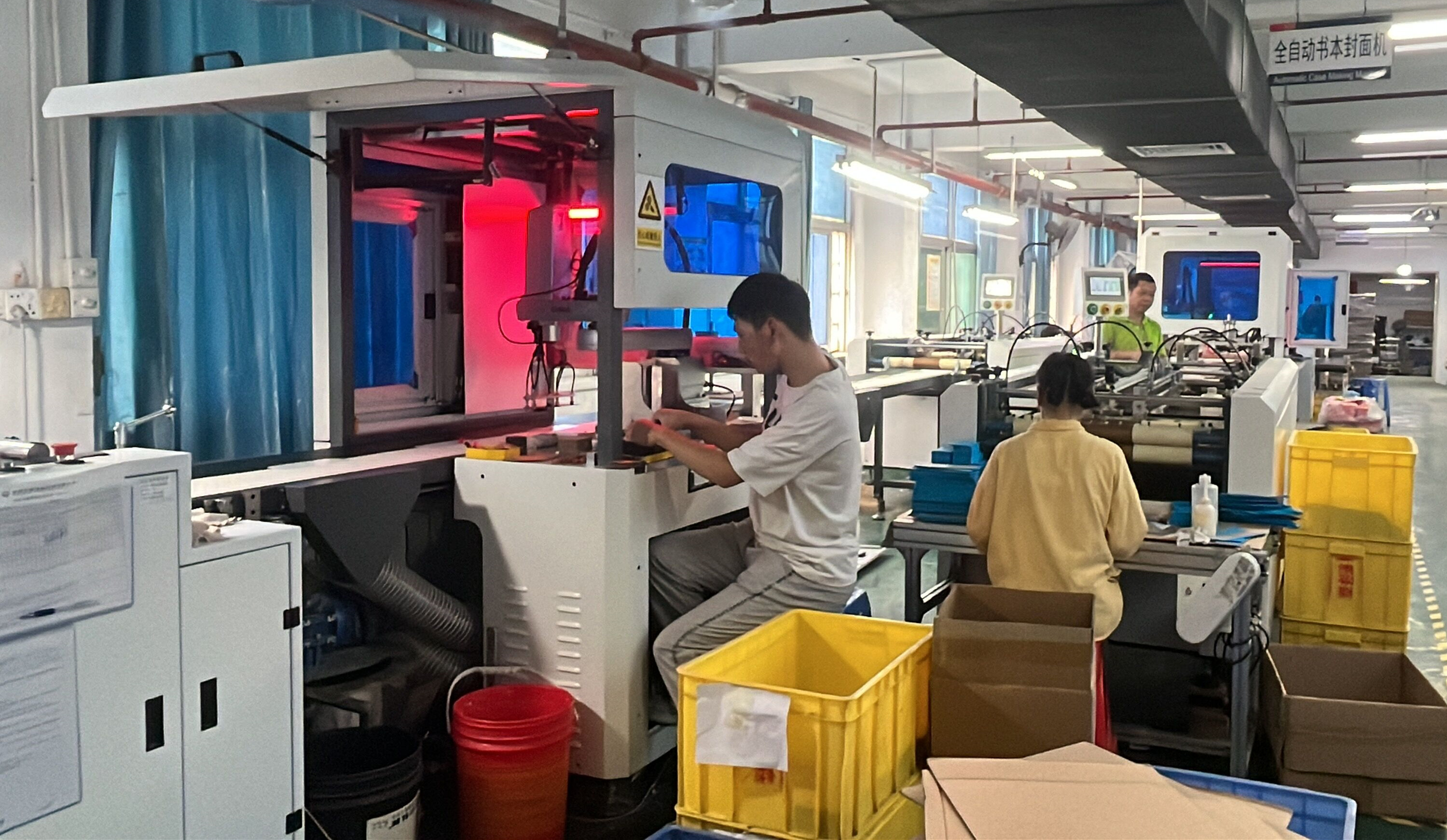 Case making line
