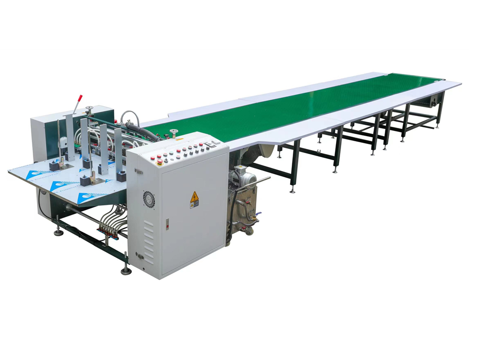 Automatic smart servo paper gluing machine