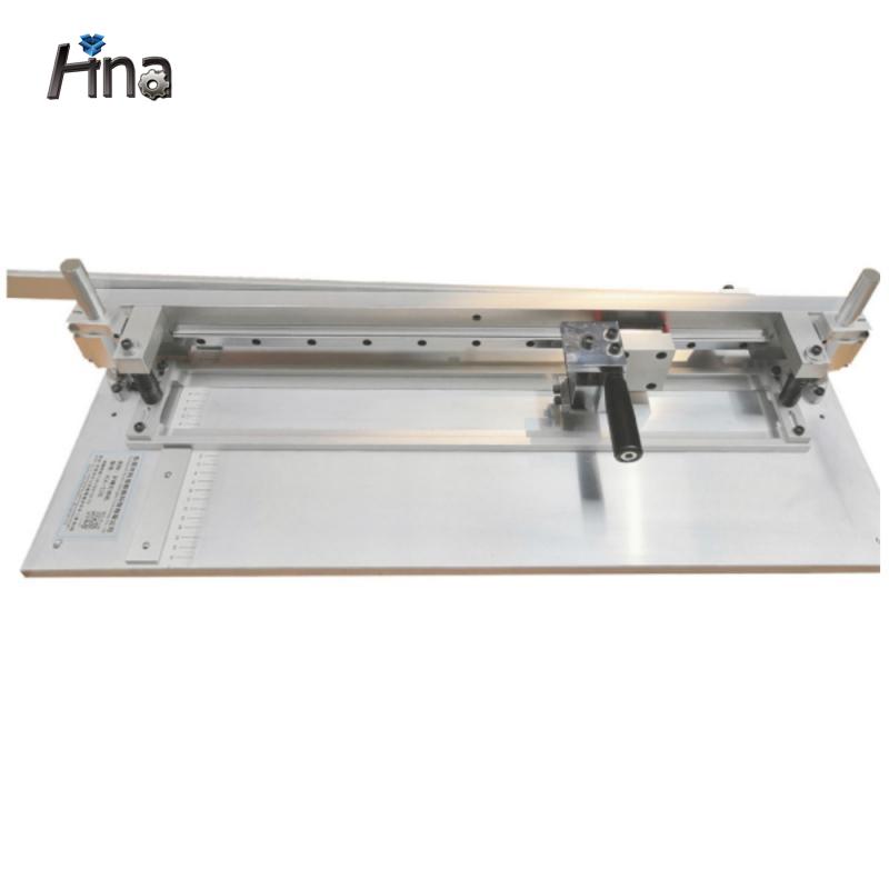 HN-700 Manual board v-slots sample grooving machine