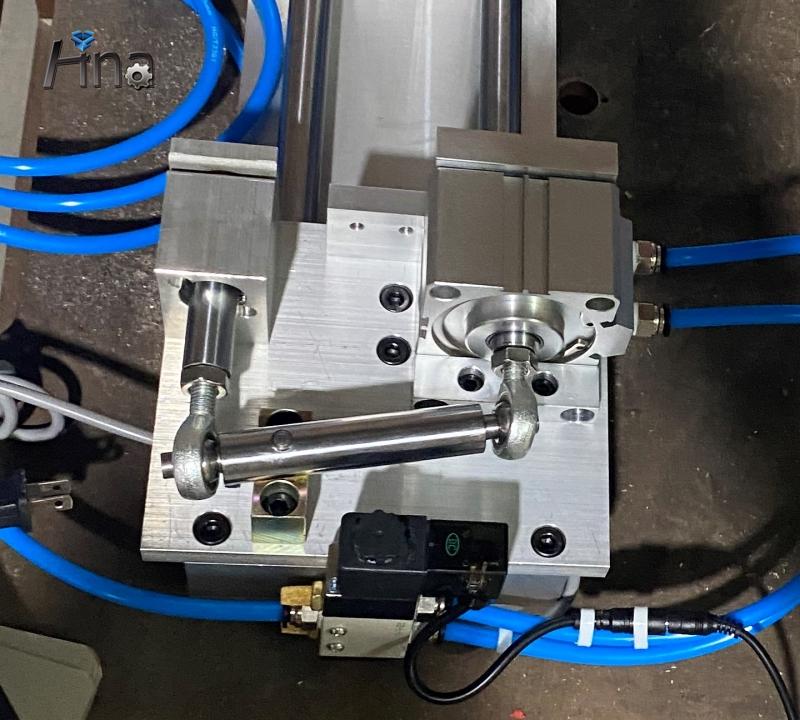Double station thumb hole/Nail hole/ finger hole punching machine