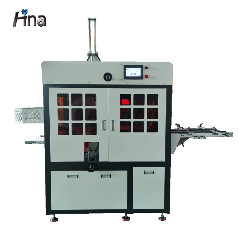 HN-YP-400A Double hugging Automatic belt fold-able bubble pressing machine
