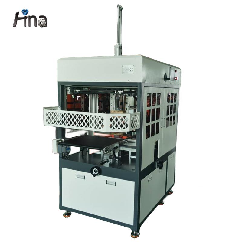 HN-YP-400A Double hugging Automatic belt fold-able bubble pressing machine