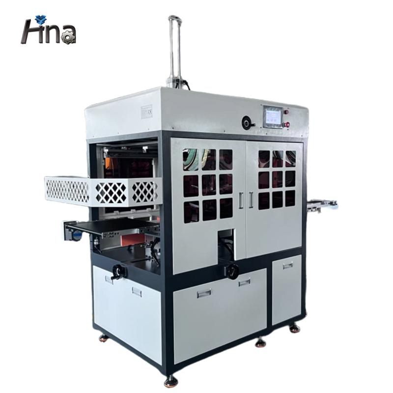 HN-YP-400A Double hugging Automatic belt fold-able bubble pressing machine