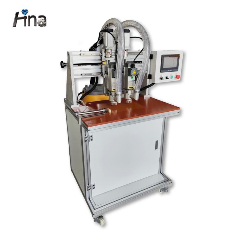 Semi-automatic magnet hole drilling machine