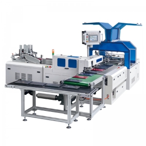 Automatic Bag inserting Machine for notebook plastic packaging